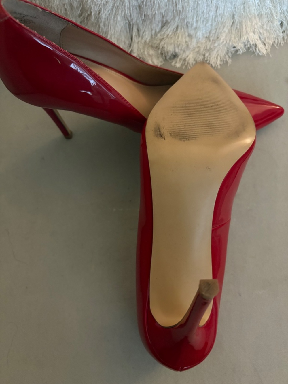 Red Steve Madden stilettos size 11 - Picture 3 of 3